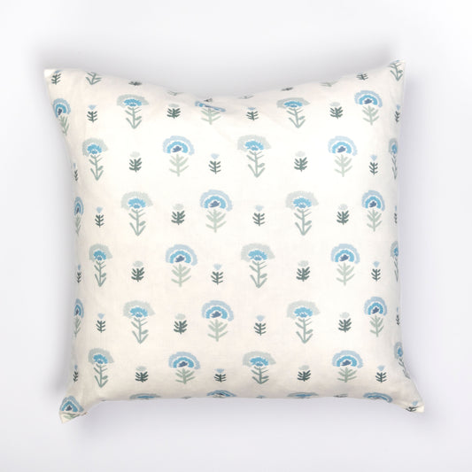 20x20" Pillow in Ellie, Blue