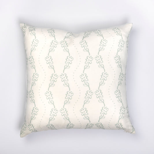 20x20" Pillow in Jardim do Mar, Green