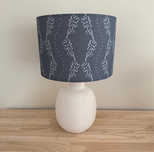 Lampshade Jardim Do Mar Blue 11inch