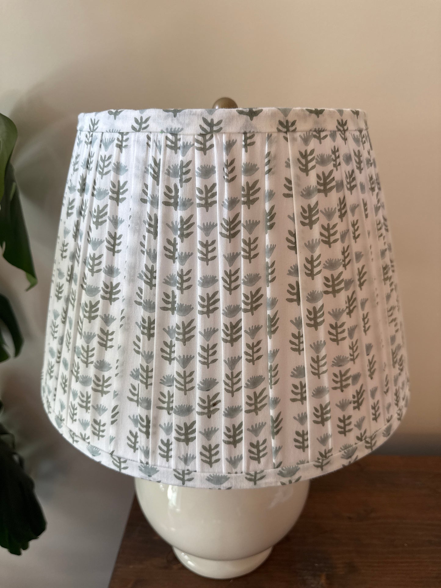 Hand Pleated Claire Serene Lamp Shade