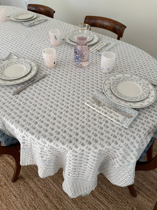 Claire Tablecloth in Serene