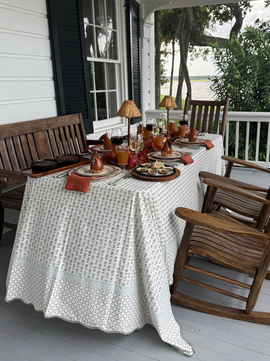 Claire Tablecloth in Serene