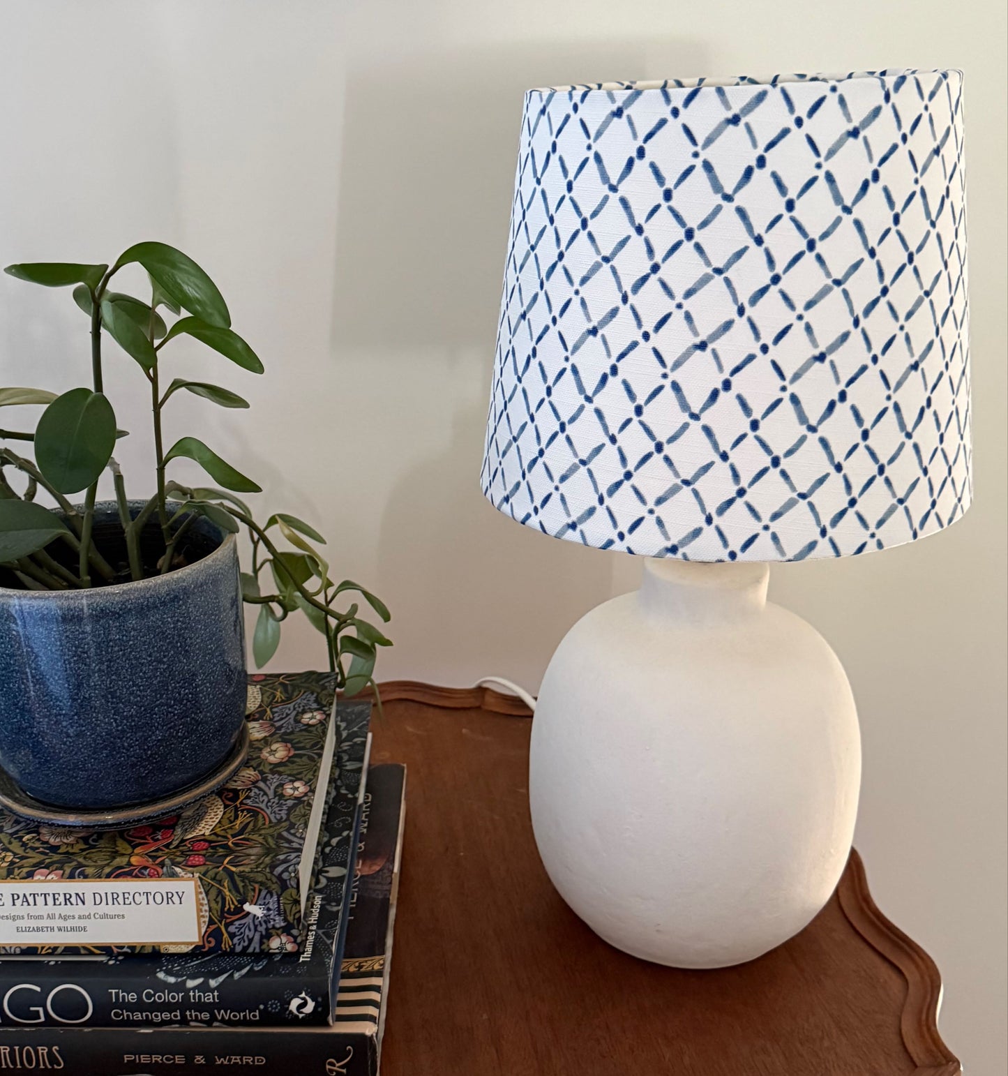Small Empire Lampshade in Croix