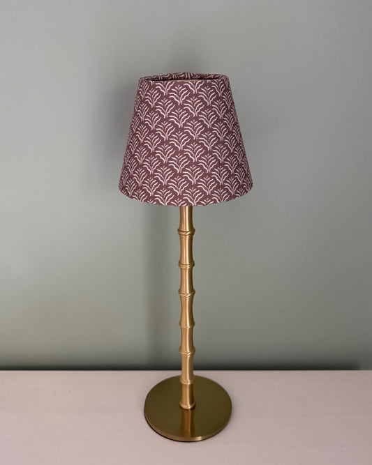 Petite Lottie Shade for Cordless LED Lamps - Chocolate