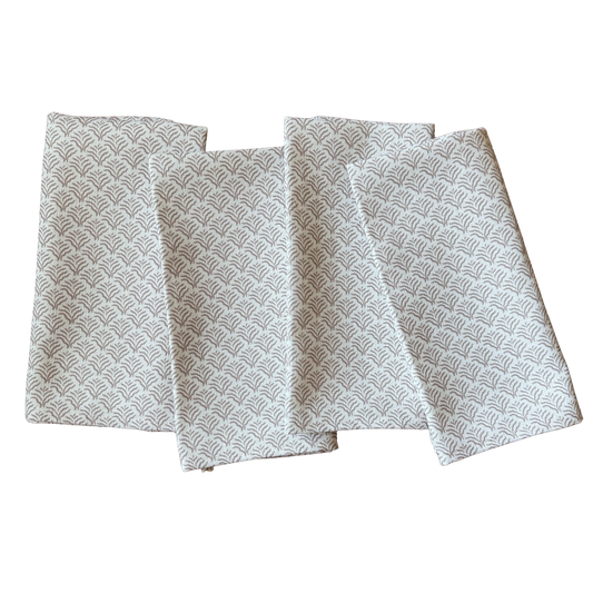 Dinner Napkins - Petite Lottie Coconut