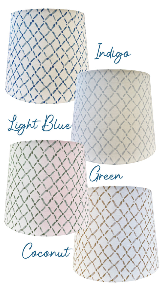 Small Empire Lampshade in Croix